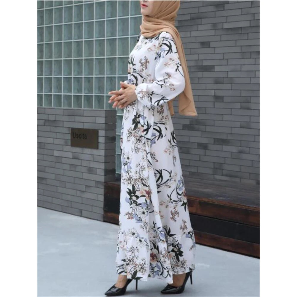 Spring Summer Floral Maxi Dress