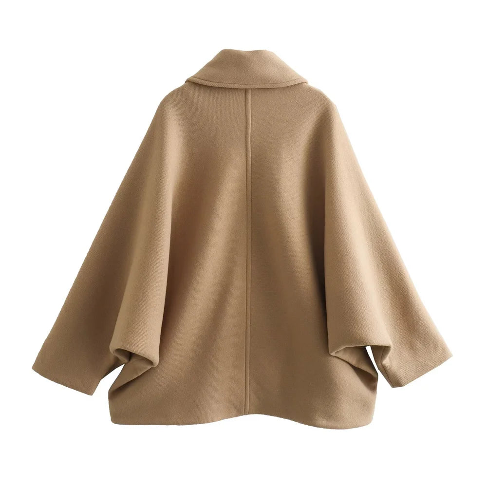 Short Cloak Coat for Women