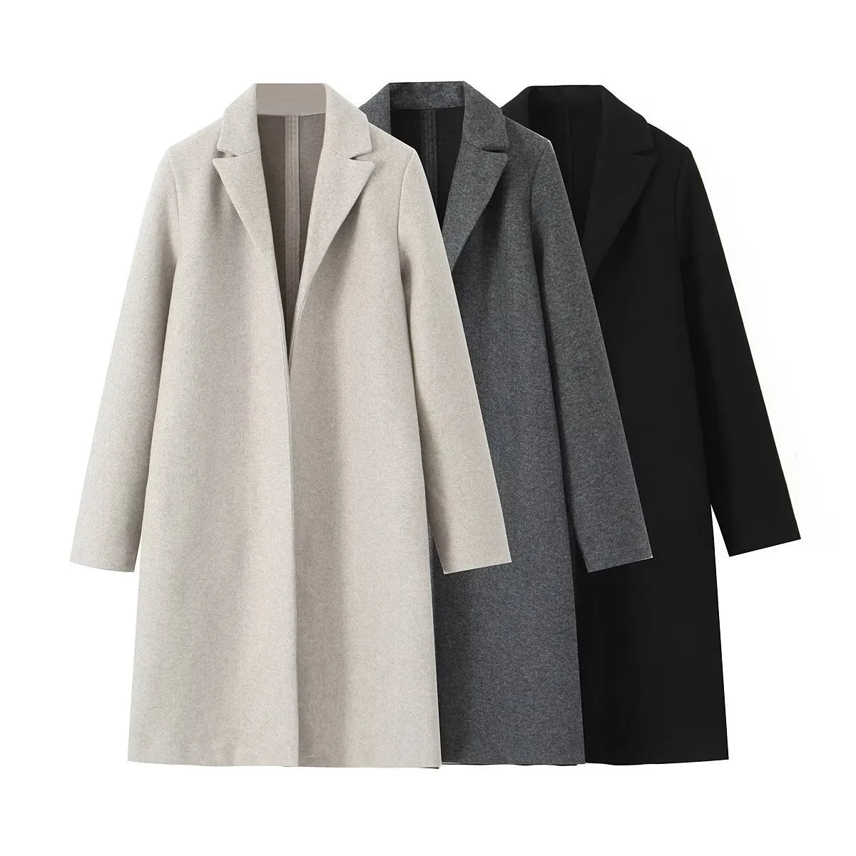 Elegant Long Sleeve Women Coat