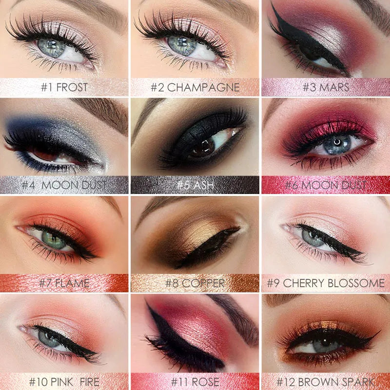 24 Colors Waterproof Eyeshadow