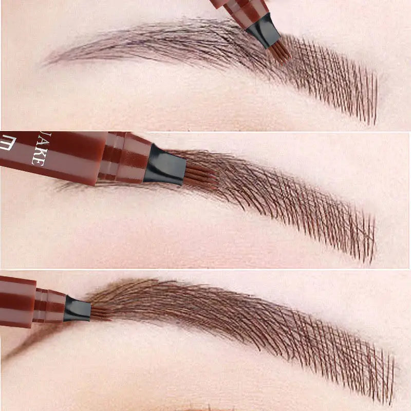 4 Point Eyebrow Pencil Maquillajes Para Mujer Waterproof Pen