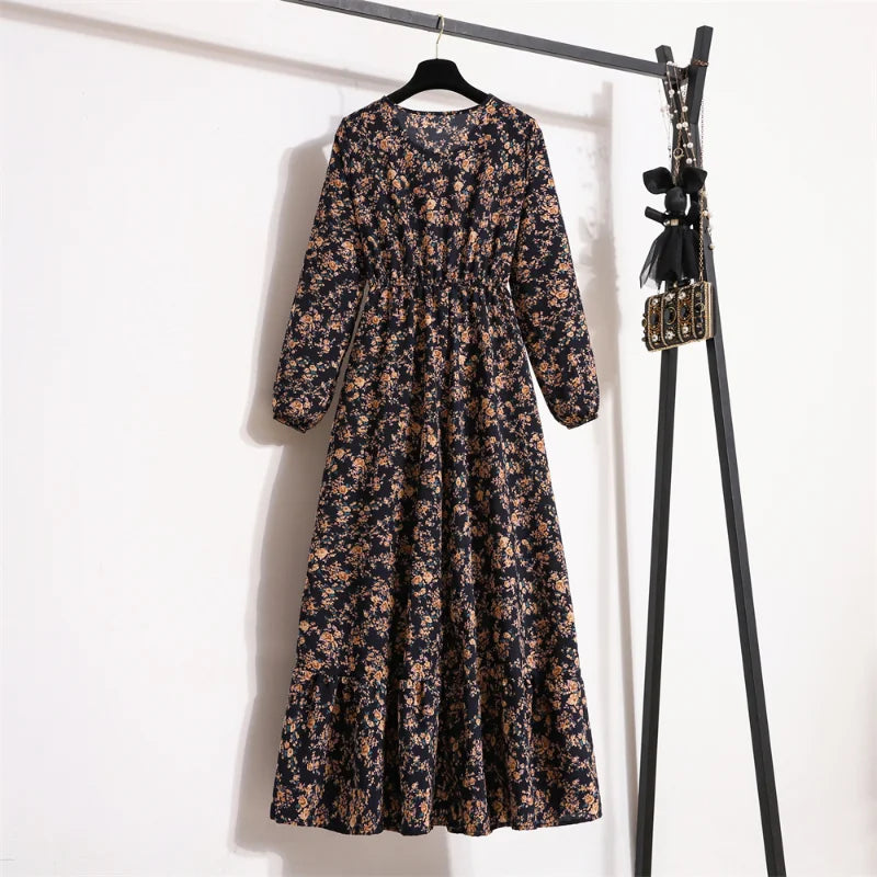 Chiffon Floral Dresses