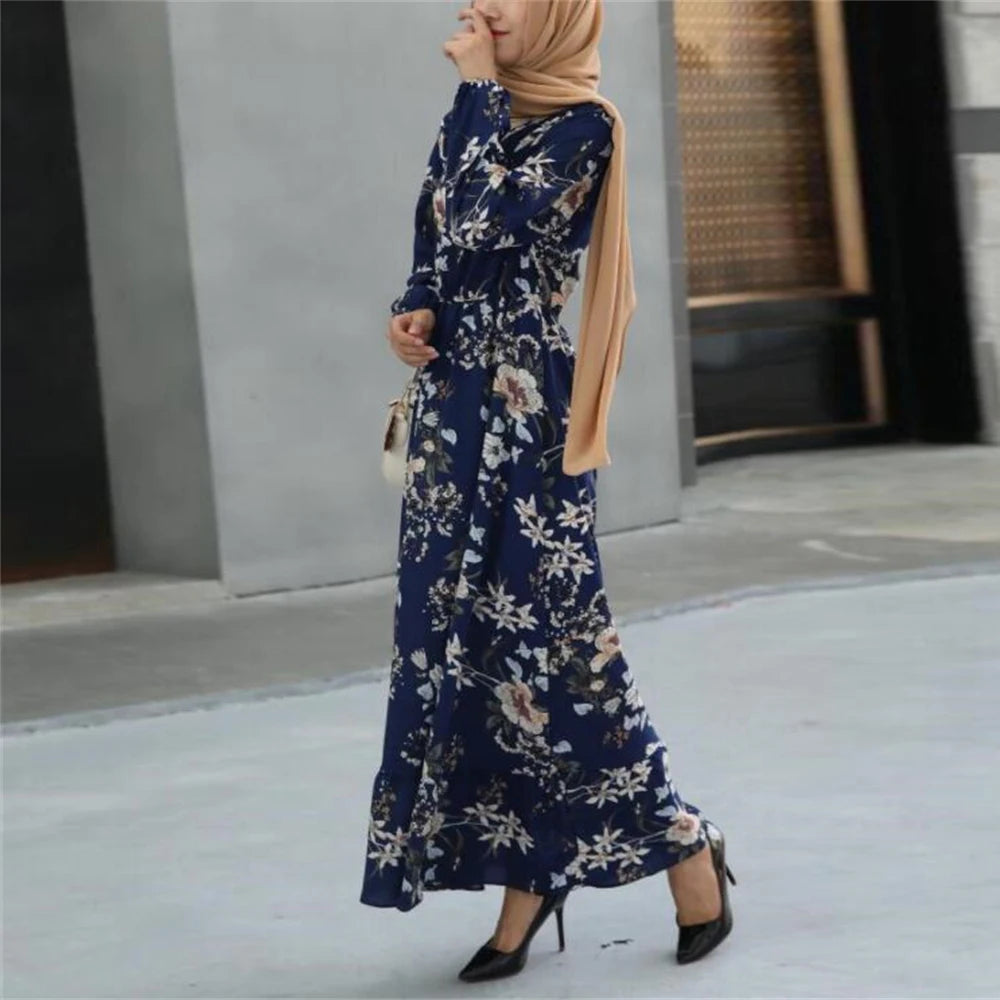 Spring Summer Floral Maxi Dress