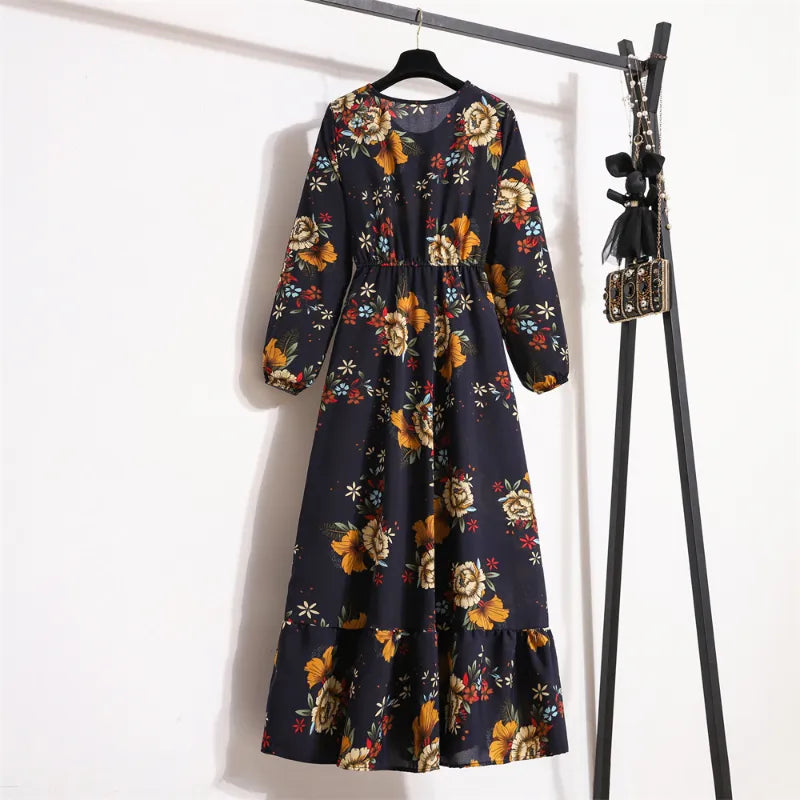 Chiffon Floral Dresses