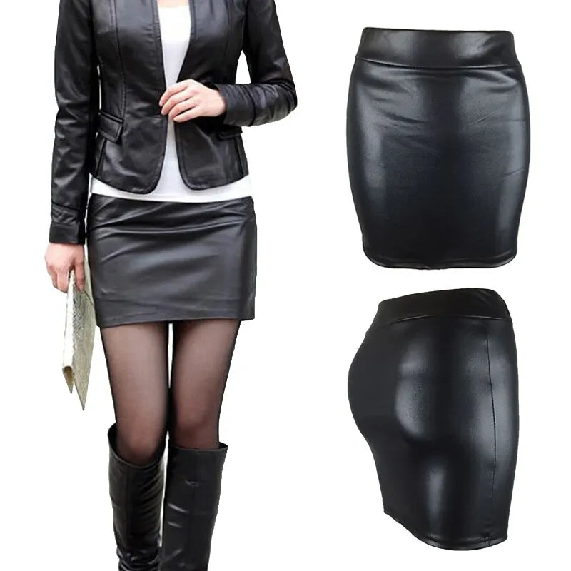 Elegant Mini Skirts High-waist Pencil Skirts