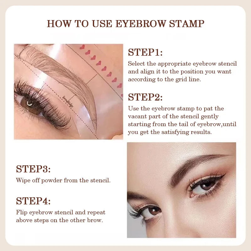 Popular Eyebrow Stamp Kit