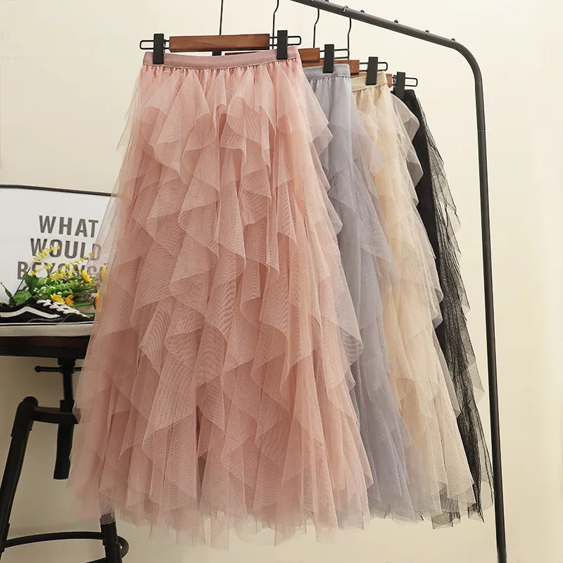 Elegant Elastic Fairy Skirt