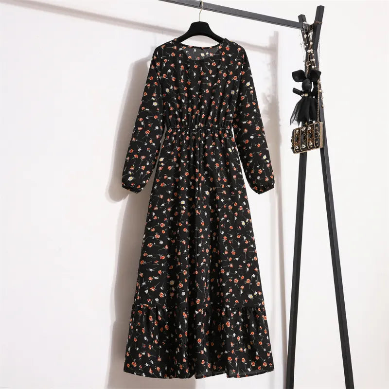 Chiffon Floral Dresses